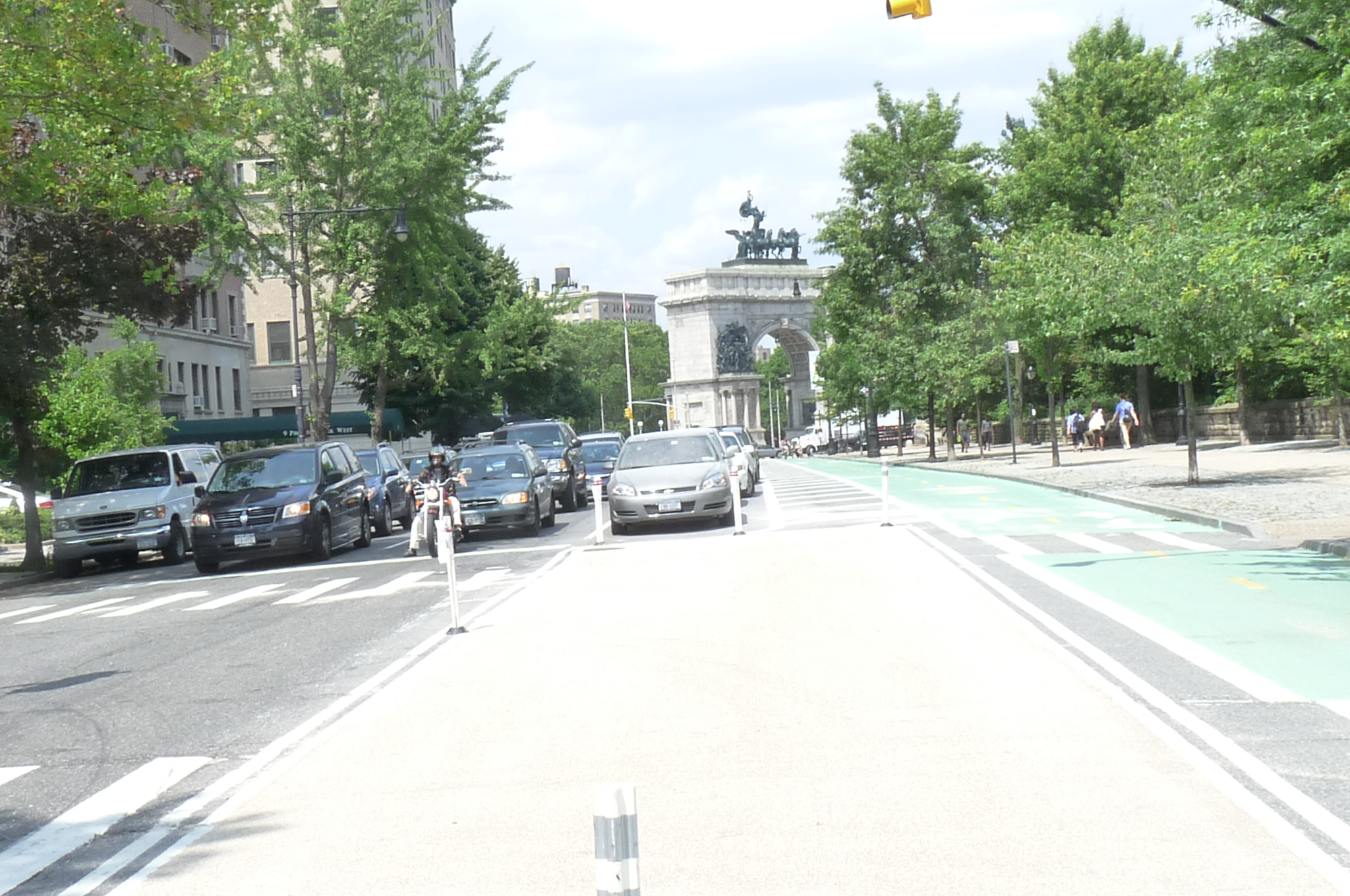 Prospect Park West Bikelane