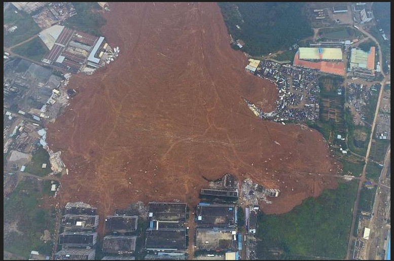 Shenzhen China Mudslide