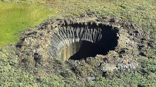 Siberian crater