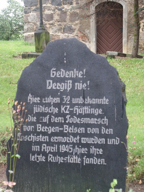 Hillersleben, Magdeburg, cemetery, Jewish, Holocaust