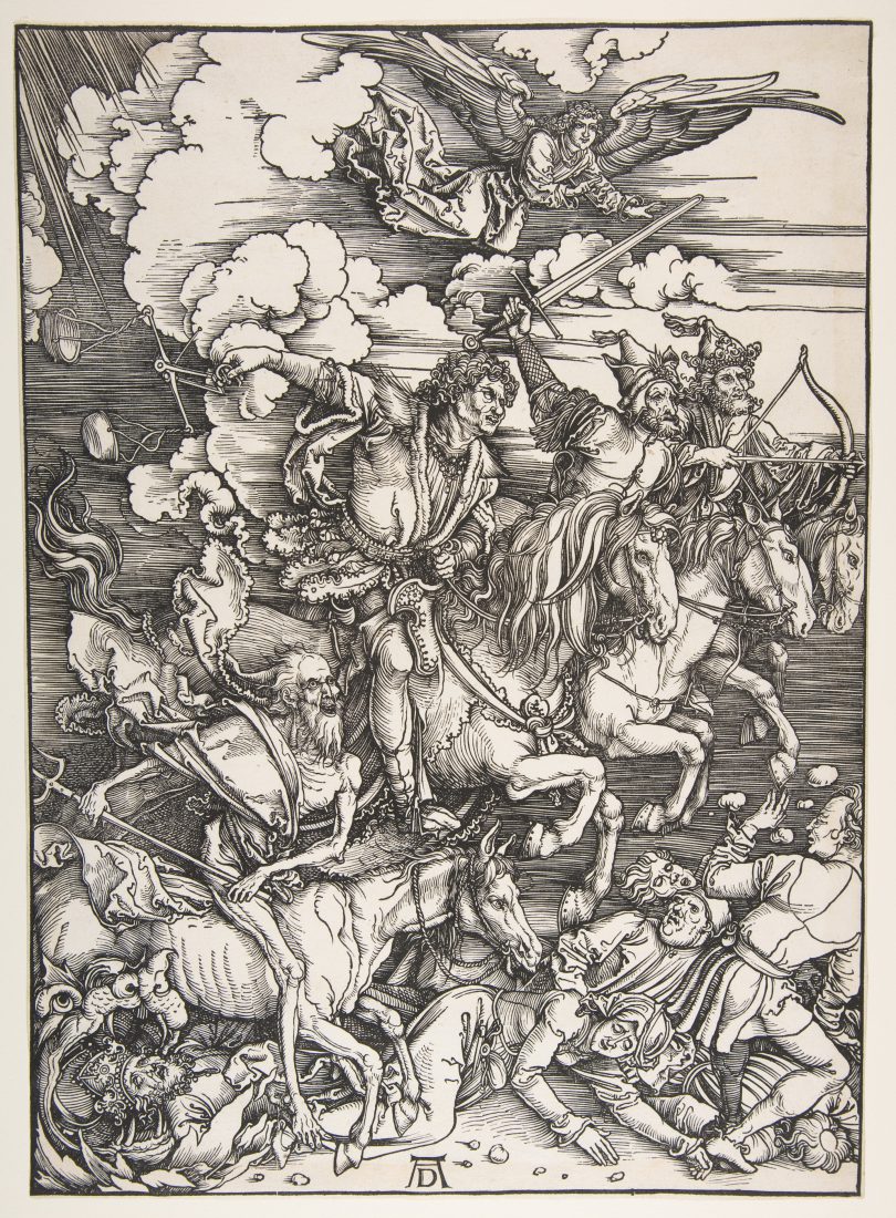 apocalypse, apocalyptic, Durer, horsemen