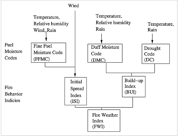 predict, fire, spread, damage, humidity, moisture, wind, rain, fire weather index, 