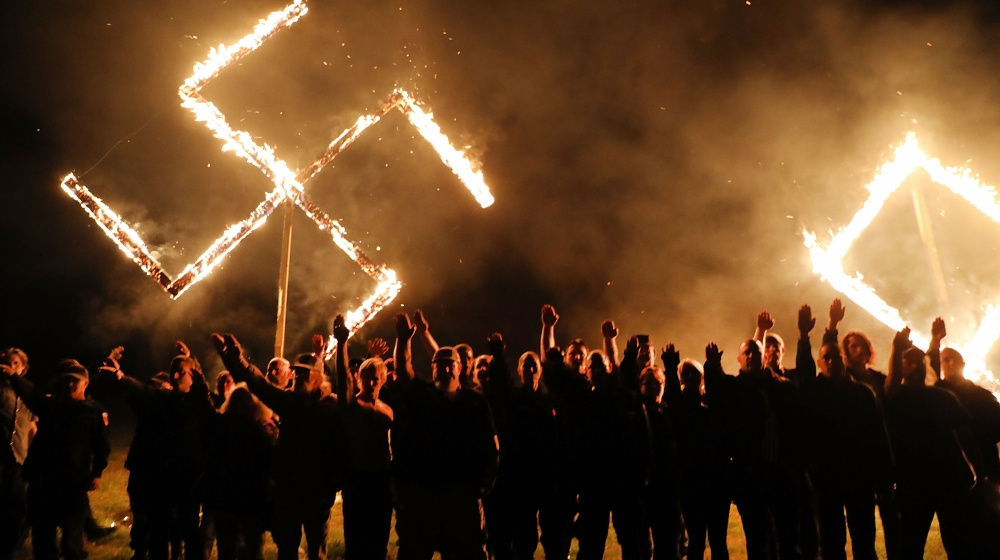 Nazi, swastika, mob, riot, Charlottesville, Georgia, white supremacy